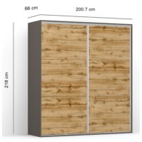 DRESSING LEX 201-218-66 D GRI/DWO